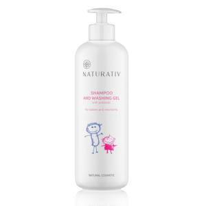 Naturativ Shampoo and Washing Gel For Babies and Newborns szampon i płyn do kąpieli dla dzieci i niemowląt 500ml