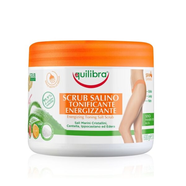 Equilibra Energizing Toning Salt Scrub tonizująco-energetyzujący peeling solny 600g