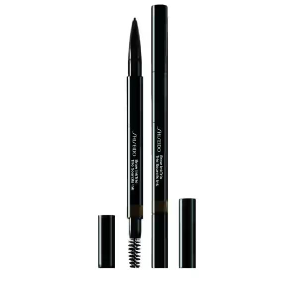 Shiseido Brow InkTrio kredka i puder do brwi z aplikatorem 04 Ebony