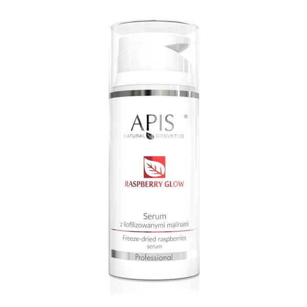 APIS Raspberry Glow serum z liofilozowanymi malinami 100ml