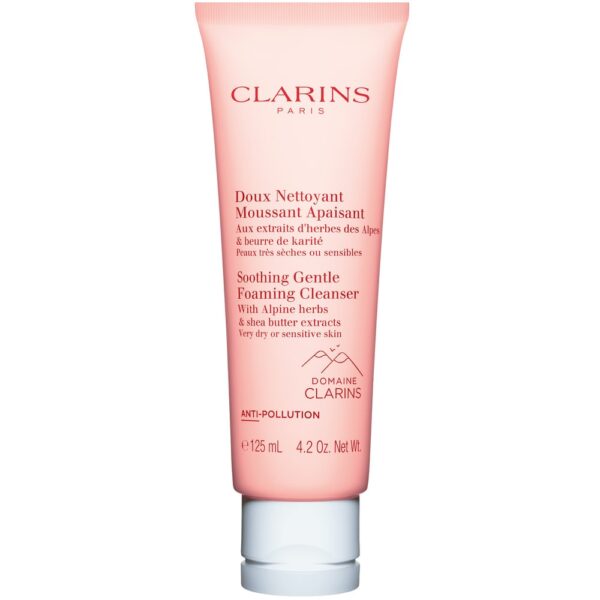 Clarins Soothing Gentle Foaming Cleanser delikatna pianka łagodząca do mycia twarzy 125ml