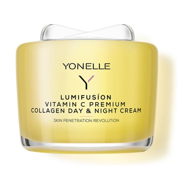 Yonelle Lumifusion Vitamin C Premium Collagen Day & Night Cream kolagenowy krem na dzień i na noc 55ml