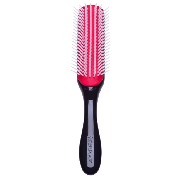 Denman D3 Original Styler 7 Row Brush szczotka do stylizacji loków Black and Red