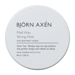 Björn Axén Matt Wax Strong Hold matujący wosk do włosów 80ml