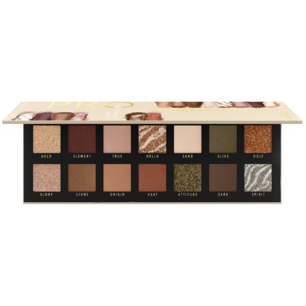 Catrice Pro Natural Spirit Slim Eyeshadow Palette paleta cieni do powiek 010 Neutral Elements 10.6g