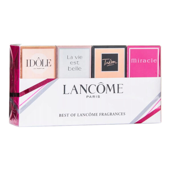 Best Of Lancome Fragrances zestaw Tresor 7.5ml + Idole 5ml + La Vie Est Belle 4ml + Miracle 5ml