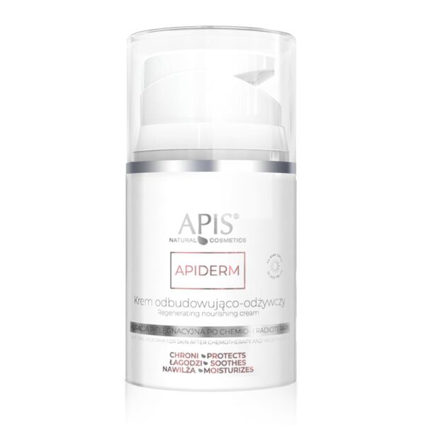 APIS Apiderm krem odbudowująco-odżywczy na dzień SPF10 50ml