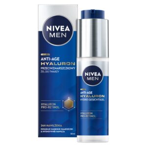 Nivea Men Hyaluron przeciwzmarszczkowy żel do twarzy 50ml