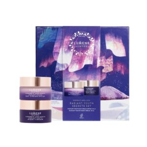 Lumene Nordic Ageless Ajaton Radiant Youth Secrets zestaw Radiant Youth Day Cream SPF30 50ml + Radiant Youth Night Cream 50ml