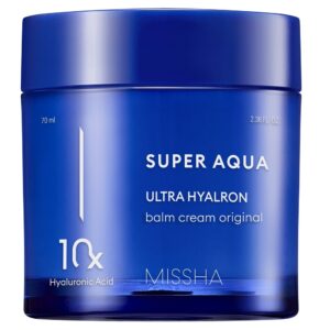 Missha Super Aqua Ultra Hyalron Balm Cream nawilżający balsam z kompleksem hialuronowym 70ml