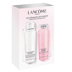 Lancome Comforting Cleansing Duo zestaw delikatne mleczko do demakijażu 400ml + nawilżający tonik do twarzy 400ml