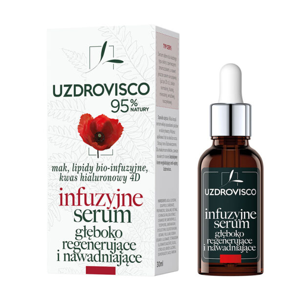 UZDROVISCO Mak infuzyjne serum głęboko regenerujące i nawadniające 30ml