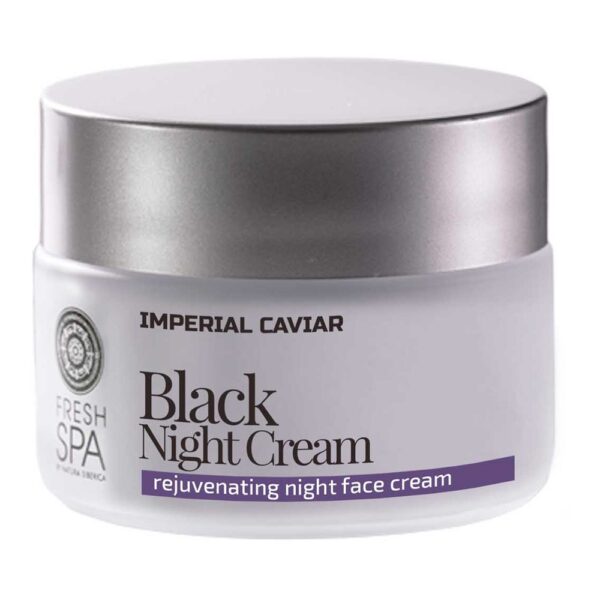 Natura Siberica Fresh Spa Imperial Caviar czarny krem odmładzający na noc 50ml