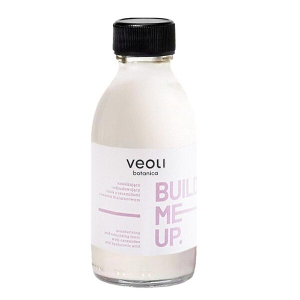 Veoli Botanica Build Me Up nawilżająco-odbudowujący tonik z ceramidami i kwasem hialuronowym 150ml