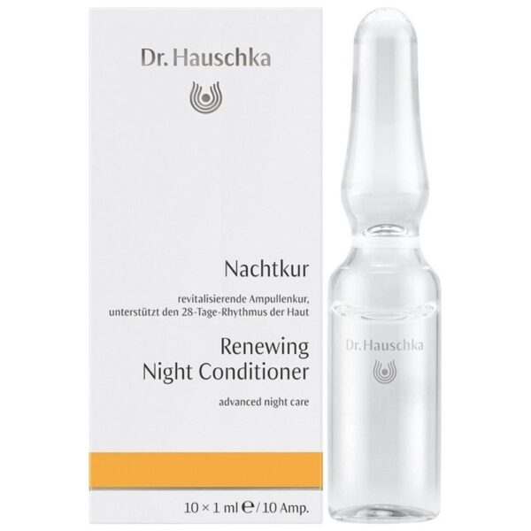 Dr. Hauschka Renewing Night Conditioner kuracja na noc w ampułkach do każdego rodzaju cery 10x1ml