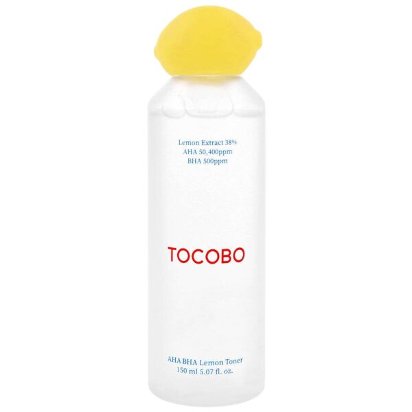 TOCOBO AHA BHA Lemon Toner łagodnie złuszczający tonik do twarzy 150ml