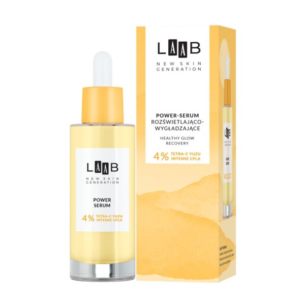 LAAB Tetra-C Yuzu power-serum rozświetlająco-wygładzające 30ml