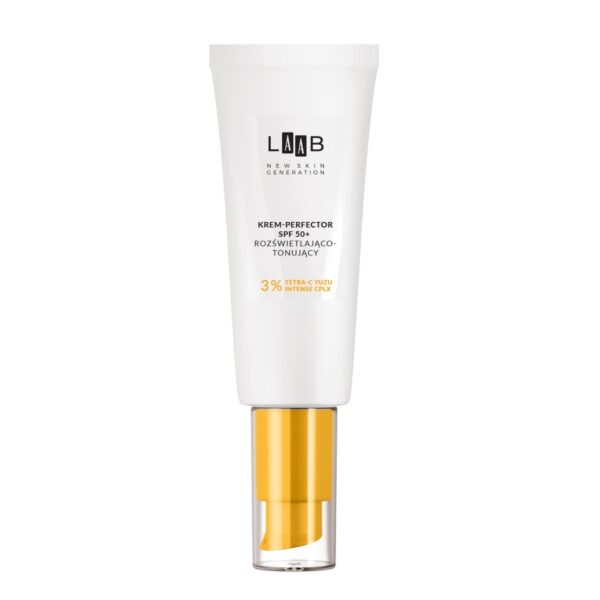 LAAB Tetra-C Yuzu krem-perfector SPF50 rozświetlająco-nawilżający 40ml