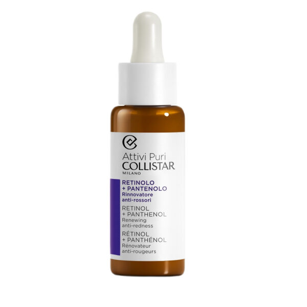 Collistar Attivi Puri Retinol + Panthenol Drops serum odnawiające przeciw zaczerwienieniom 30ml