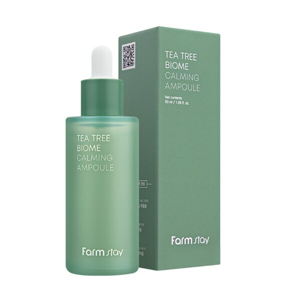 FarmStay Tea Tree Biome łagodząca ampułka do twarzy 50ml