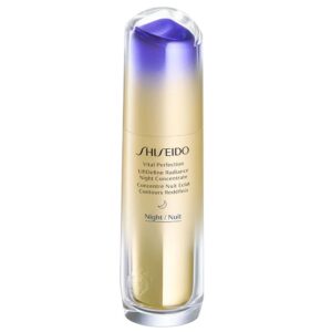 Shiseido Vital Perfection LiftDefine Radiance Night Serum rozświetlające serum do twarzy na noc 80ml