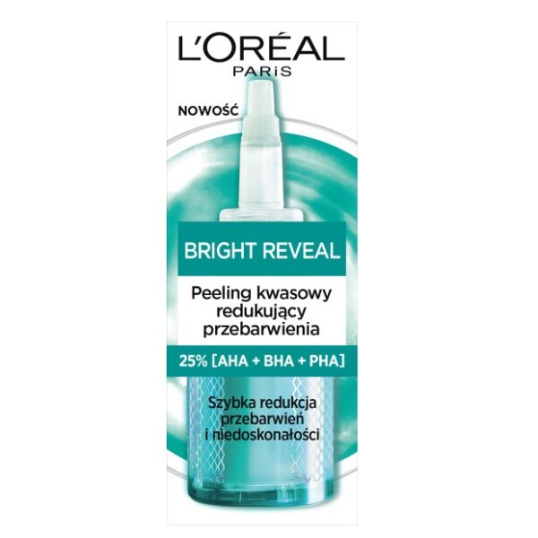 L'Oreal Paris Bright Reveal peeling kwasowy redukujący przebarwienia 25ml