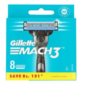 Gillette Mach3 wymienne ostrza do maszynki do golenia 8szt