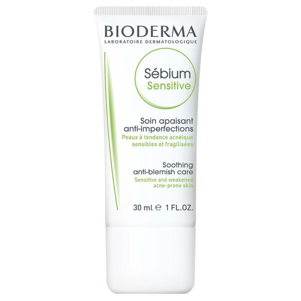 Bioderma Sebium Sensitive kojący krem zapobiegający zaczerwienieniem 30ml