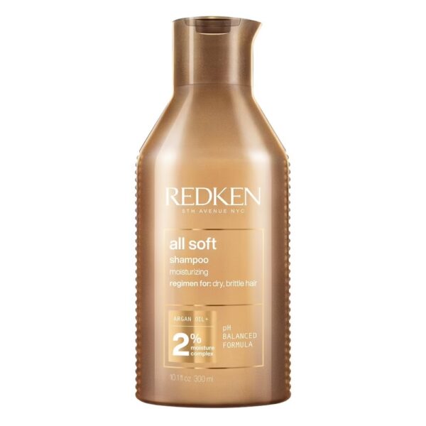 Redken All Soft Shampoo nawilżający szampon do włosów suchych i łamliwych 300ml