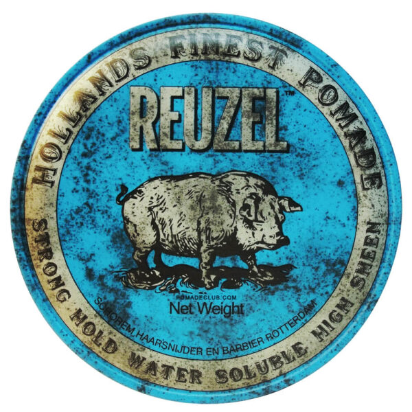 Reuzel Hollands Finest Blue Pomade mocno utrwalająca pomada na bazie wody 113g