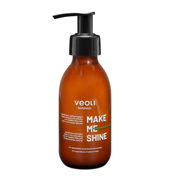 Veoli Botanica Make Me Shine wygładzająco-nabłyszczająca maska laminująca do włosów 140ml