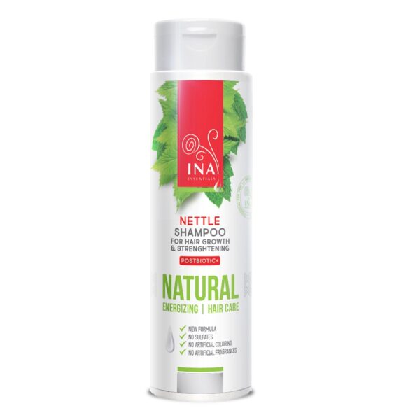 INA ESSENTIALS Nettle Shampoo naturalny szampon pokrzywowy przeciw wypadaniu włosów 200ml