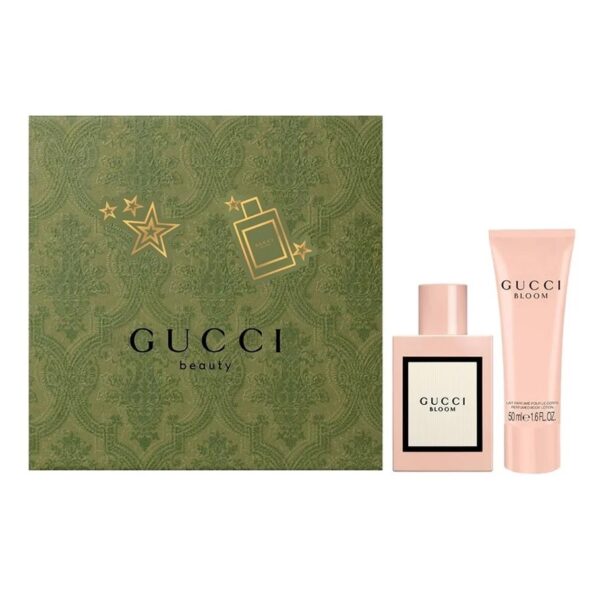 Gucci Bloom zestaw woda perfumowana spray 50ml + balsam do ciała 50ml