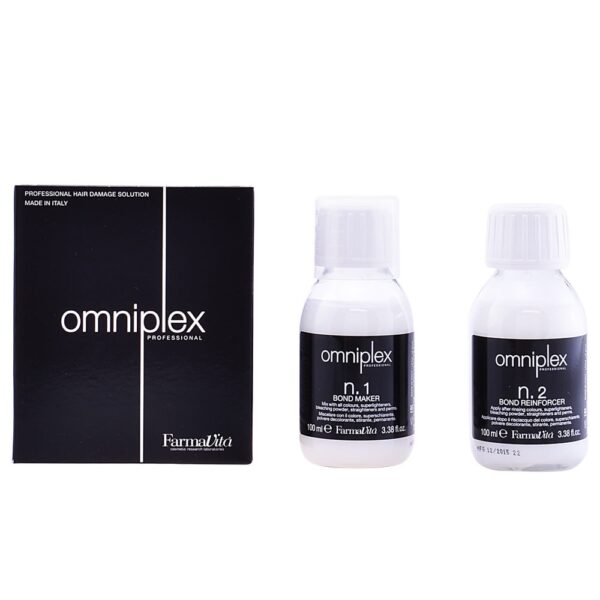 Farmavita Omniplex Compact Kit dwuetapowa intensywna kuracja regenerująca Bond Maker 100ml + Bond Reinforcer 100ml