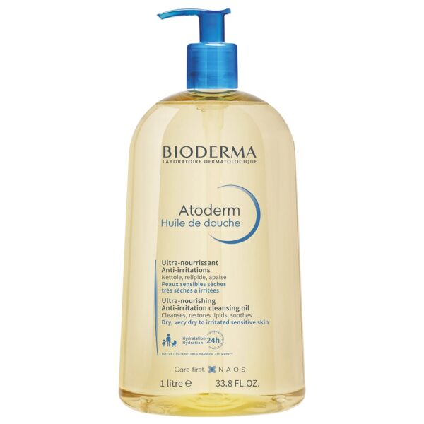 Bioderma Atoderm Huile De Douche nawilżający olejek do kąpieli i pod prysznic 1000ml