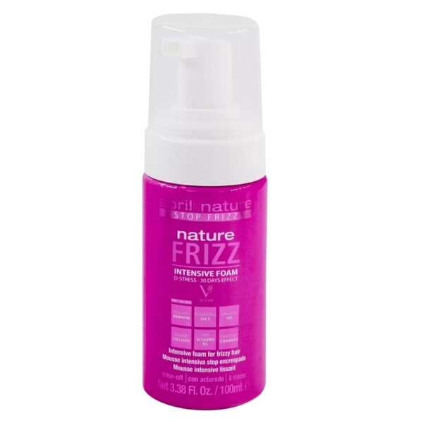 abril et nature Nature Frizz Intensive Foam pianka do włosów puszących się 100ml