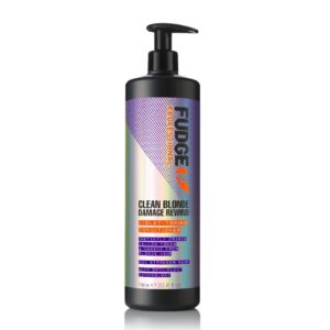 Fudge Clean Blonde Damage Rewind Violet-Toning Conditioner odżywka regenerująca i tonująca włosy blond 1000ml