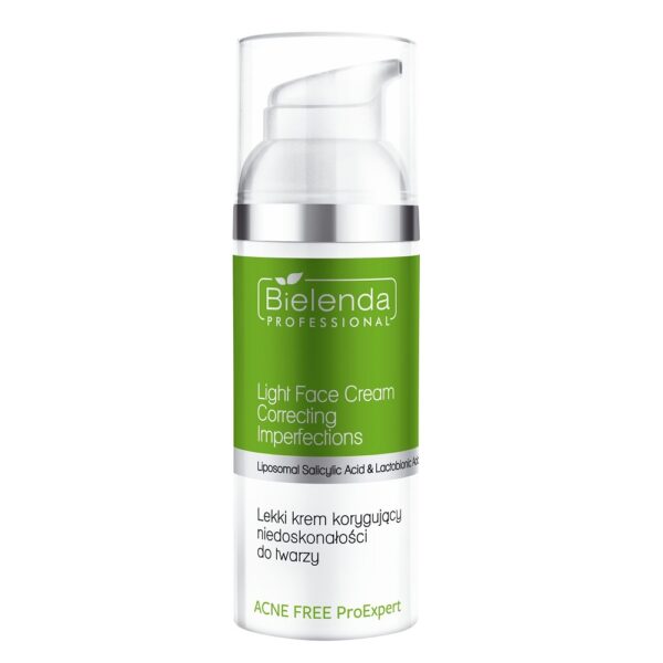 Bielenda Professional Acne Free ProExpert lekki krem korygujący niedoskonałości do twarzy 50ml