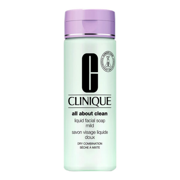 Clinique All About Clean™ Liquid Facial Soap Mild mydło w płynie do twarzy dla skóry mieszanej 200ml