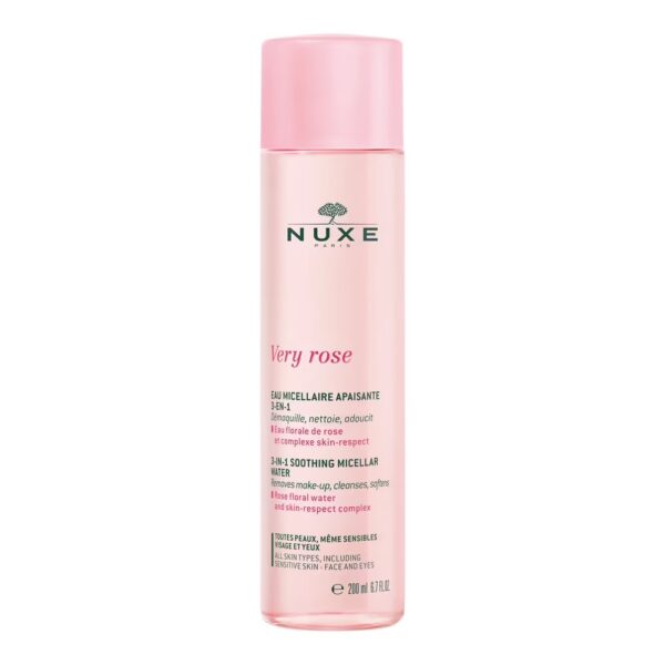 Nuxe Very Rose łagodząca woda micelarna 3w1 200ml