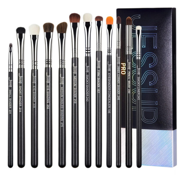 JESSUP Pro Eyeshadow Brushes zestaw pędzli do makijażu oczu T339 12szt.