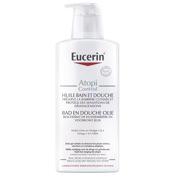 Eucerin AtopiControl olejek do kąpieli i pod prysznic 400ml