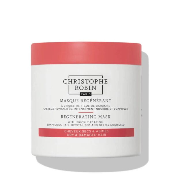 Christophe Robin Regenerating Mask With Prickly Pear Oil kremowa odżywcza maska do włosów suchych i zniszczonych 250ml