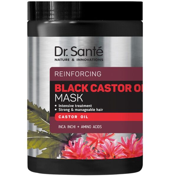 Dr. Sante Black Castor Oil Mask regenerująca maska do włosów z olejem rycynowym 1000ml