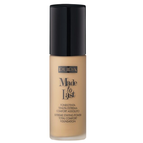 Pupa Milano Made To Last Total Comfort Foundation długotrwały podkład matujący 003 Dark Ivory 30ml