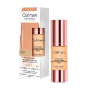 Cashmere Nawilżający podkład-serum z kwasem hialuronowym SPF30 03 Warm Beige 30ml