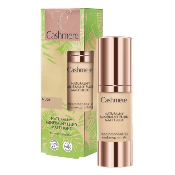 Cashmere Mineral Foundation naturalny mineralny fluid Nude 30ml