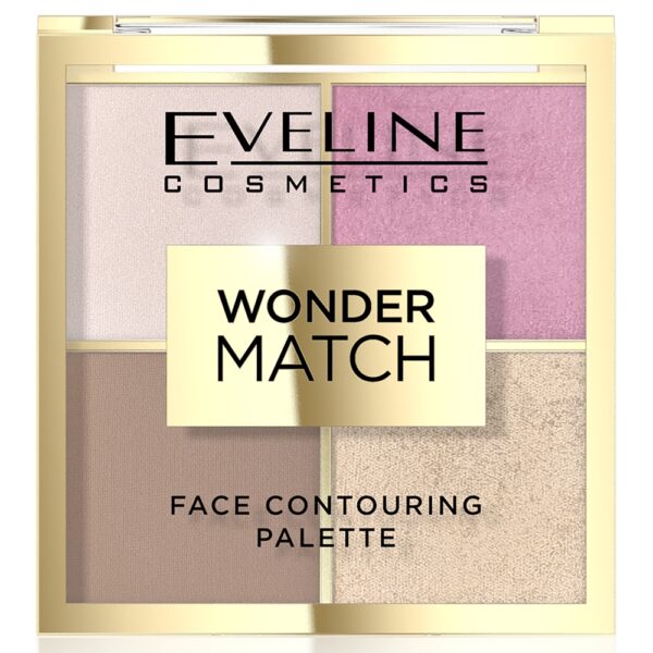 Eveline Cosmetics Wonder Match paleta do konturowania twarzy 01 10g