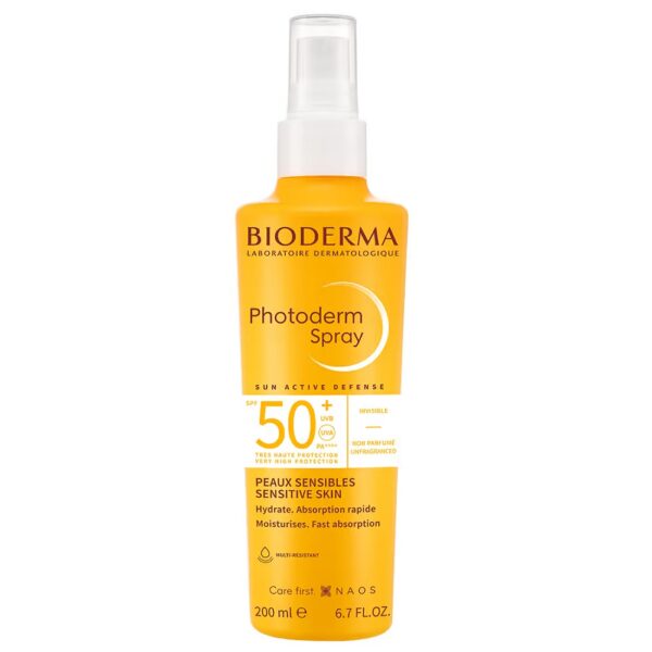 Bioderma Photoderm Spray SPF50+ lekki spray do ciała 200ml