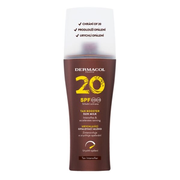 Dermacol Tan Booster Sun Milk mleczko ochronne przyspieszające opalanie SPF20 200ml